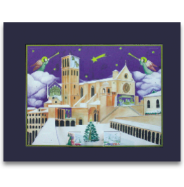 Calendario Avvento. Assisi Basilica